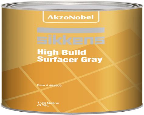 Sikkens High Build Surfacer Gray 1 Us Gallon