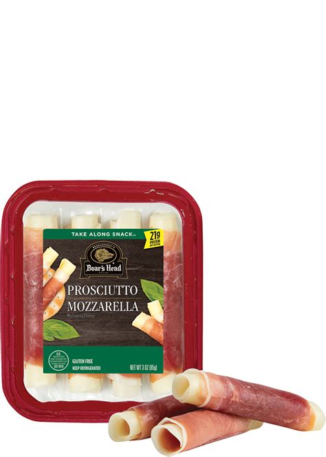 Boar S Head Prosciutto Mozzarella Cheese Snack Roll Up Total Wine