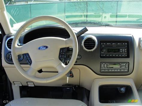 2004 Ford Expedition Eddie Bauer Medium Parchment Dashboard Photo 38928178