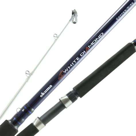 Okuma White Diamond Trolling Rod Moxy S Bait Tackle