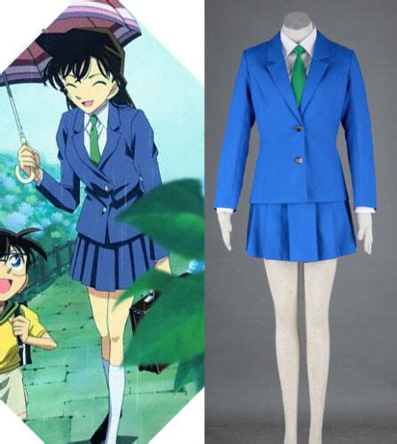 Detective Conan Mouri Ran Suzuki Sonoko Cosplay Costume Kostüm Damen Uniform Neu Ebay