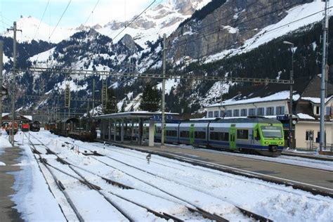 Der Bahnhof Kandersteg Bahnbilder De