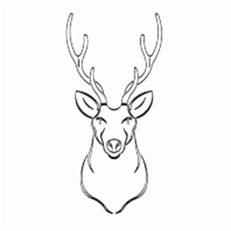 Deer Antler Printable Template Stcharleschill Template