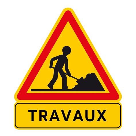 Signalisation De Travaux Temporaires Panneaux De Travaux Temporaires