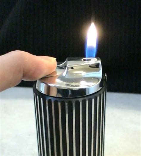 BRIQUET ANCIEN RONSON Design Vintage Gas Lighter Feuerzeug