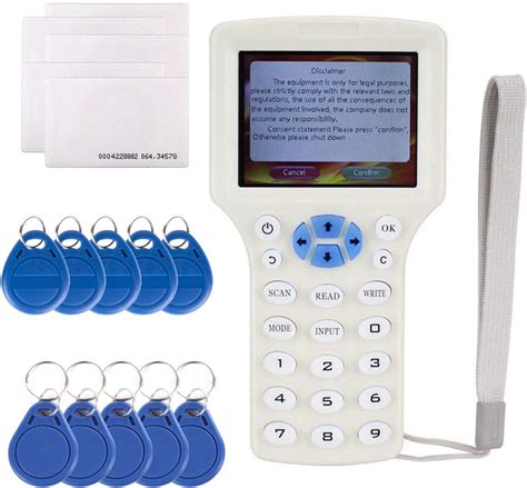 Uhppote - Handheld Rfid Nfc Card Copier Reader Writer Duplicator 10 ...