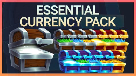 Artstation Game Icon Currency Essentials Game Assets