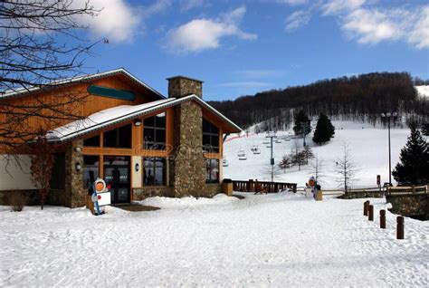 Ski Lodge Stock Photo Image Of Building Lifts Resort 334432