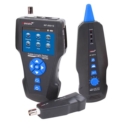 Noyafa NF 8601S TDR Multi Functional LCD Network Cable Tester