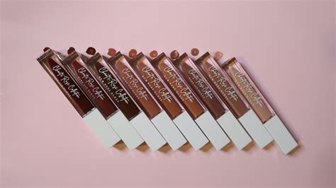 Nude Lip Gloss Pigmented Lip Gloss Tinted Lip Gloss Brown Lip Gloss Soft Nude Lip Gloss Wand