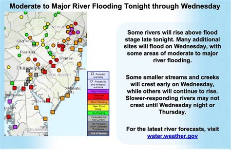 N.J. weather: Flood warnings issued as big storm ramps up. ‘Major ...