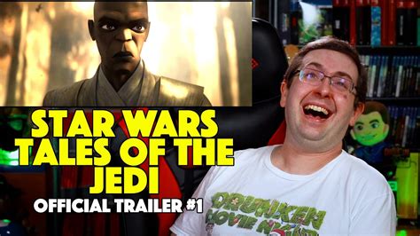 REACTION Star Wars Tales Of The Jedi Official Trailer Animated