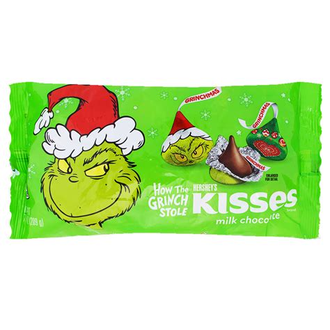 Hersheys Kisses Grinch 7oz Candy Funhouse Candy Funhouse Ca