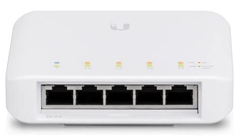 Ubiquiti Usw Flex Switch Unifi 5x Rj45 1000mb S 1x Poe In 4x Poe