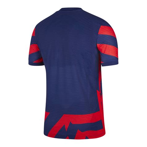 Nike Mens Usa 202122 Dri Fit Adv Away Match Jersey Bluered