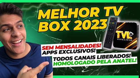 MELHOR TV BOX 2023 TV BOX TODOS CANAIS LIBERADOS ASSISTA ANTES