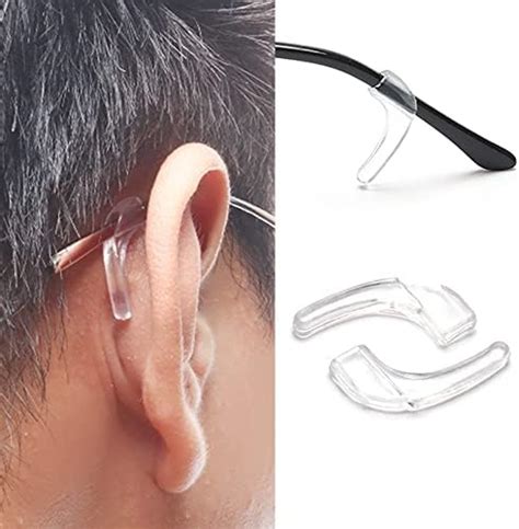 IGeyzoe 25 Pairs Eyeglasses Ear Grip Ear Hooks Anti Slip Holder