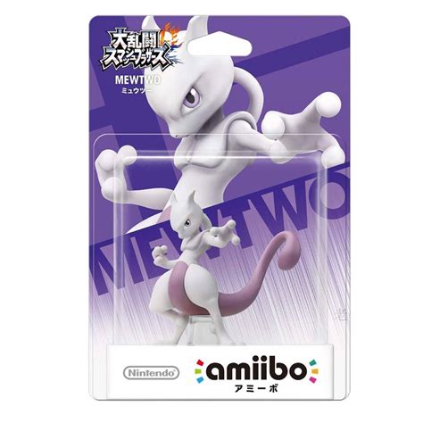 Figura Amiibo Nintendo Pokémon Mewtwo Modelo Super Mario Bros