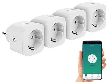 Luminea Home Control Elesion Steckdose Er Set Wlan Steckdosen Apple