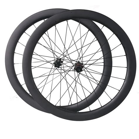 700C 50 62mm NO Logo Disc Brake Carbon Wheels Road Bike Disc Brake