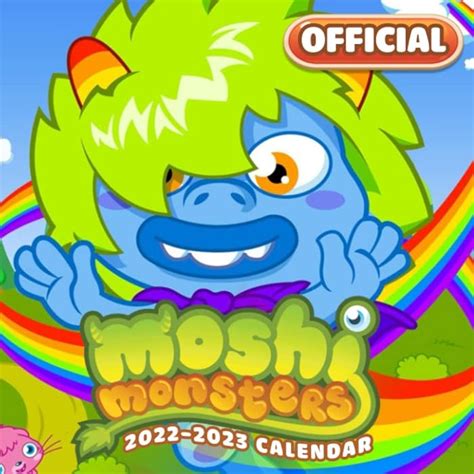 Buy Moshi Monsters OFFICIAL 2022 Calendar Video Game Calendar 2022