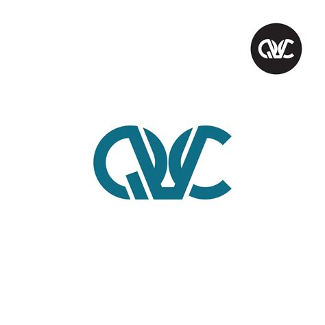 Letter QVC Monogram Logo Design 35825266 Vector Art at Vecteezy