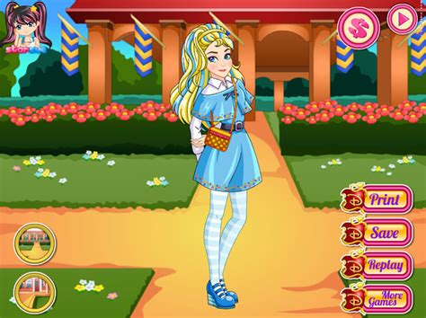 Play Disney Descendants Ally Dress Up - Free online games with Qgames.org