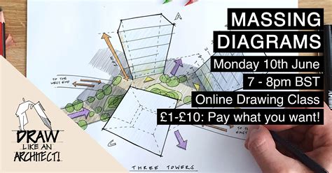 drawing massing diagrams crowdcast