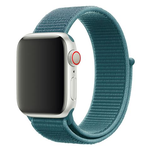 Bracelet Boucle Sport En Nylon Apple Watch Vert Sapin