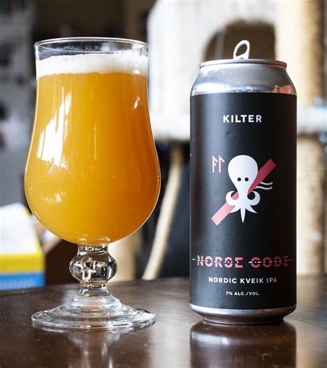 Review Kilter Norse Code Nordic Kveik IPA BeerCrank Ca