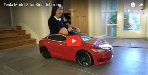 Tesla Model S for Kids Unboxing - John Chow dot Com