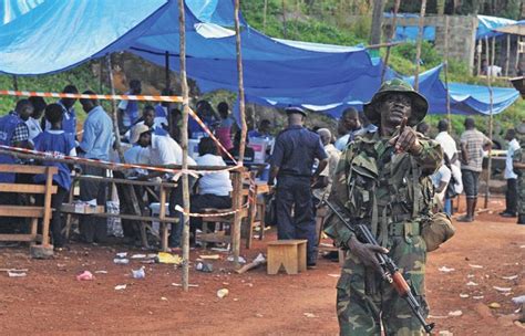 Tentative De Coup D Etat En Sierra Leone Attaque De L Armurerie