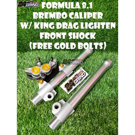 Honda Wave Xrm Caliper Formula With King Drag Lighten Front Shock