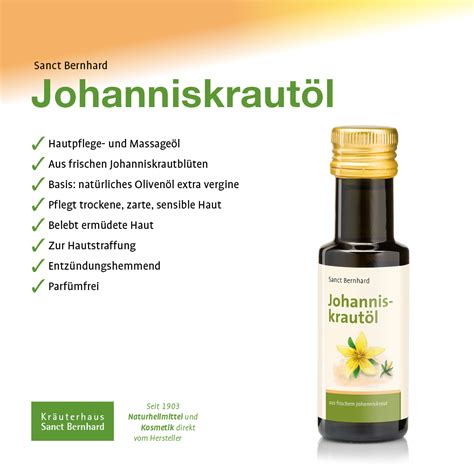 Johanniskraut L Jetzt Online Kaufen Kr Uterhaus Sanct Bernhard