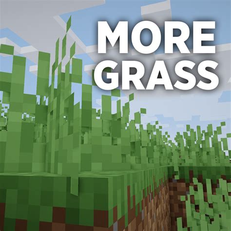 More Grass Minecraft Resource Packs CurseForge