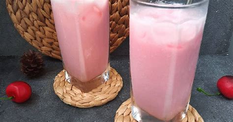 Resep Pink Lava Ala Richeese Es Oleh Ibu Malka Cookpad