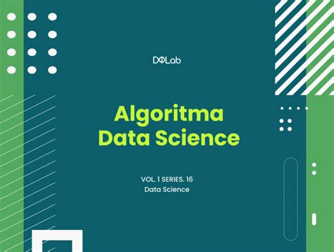 Algoritma Data Science Solusi Permasalahan Data