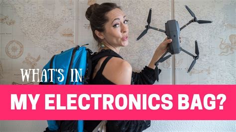 What S In A Travel Blogger S Electronics Bag Youtube