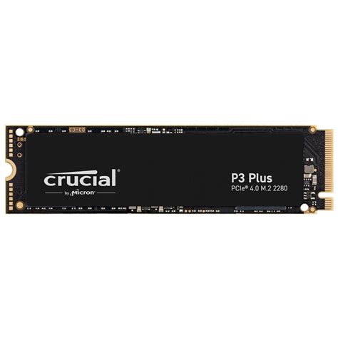 Crucial P3 Plus 1TB CT1000P3PSSD8 PCIe Gen4 M 2 2280 NVMe SSD Msy Au