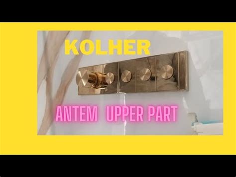 SIMPLE WAY TO FIT KOLHER ANTHEM DIVERTER UPPER PART Diverter Upper Part