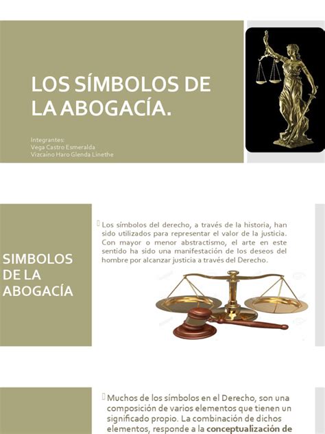 Los Símbolos De La Abogacía Pdf Justicia Crimen Y Violencia