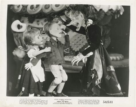 Hansel And Gretel Collection Of Six Original Photographs From The 1954 Film John Paul