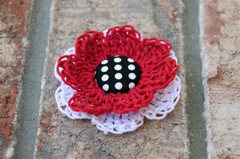 Bitty Bits And Pieces Covered Button Tutorial For Crocheted Flower