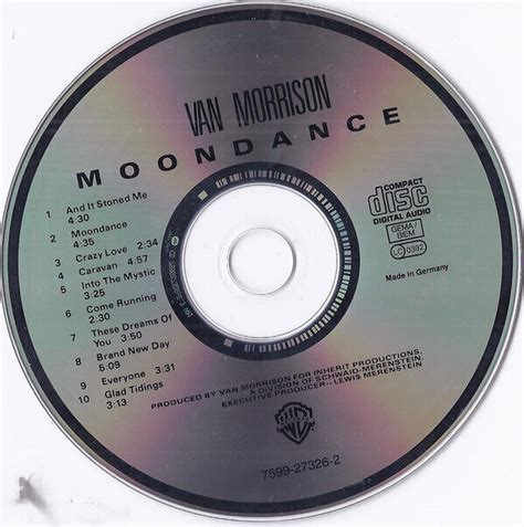 Van Morrison Moondance CD Album RE RP EBay