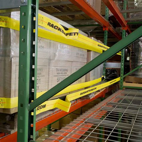 Rack Safety Straps - SJF Material Handling Online Store