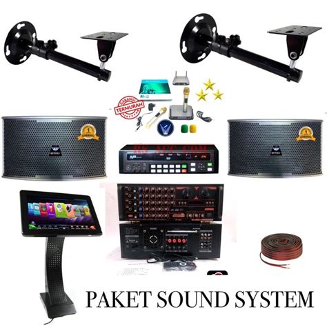 Jual Paket Sound Karaoke Komplit Addons Inch Original Shopee Indonesia