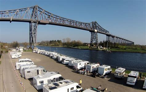 Wohnmobilhafen Am Kreishafen NOK In Rendsburg Promobil