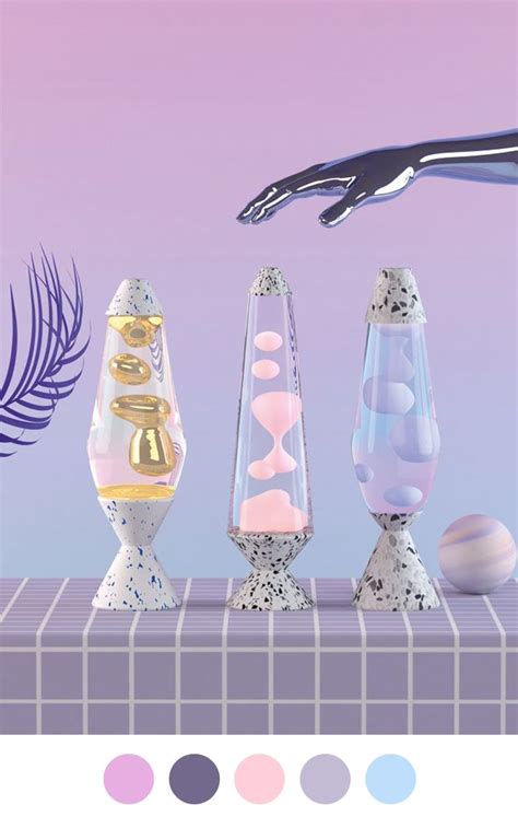 Anny Wang — Color Collective Lava Lamp Contemporary Home Decor Retro Home Decor