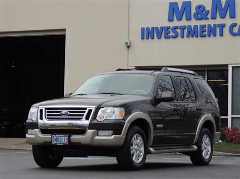 2006 Ford Explorer Eddie Bauer 4wd Third Row Seat Navigation