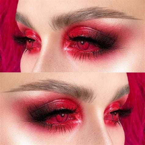 Red Halloween Makeup Looks Halloween Makeup Looks Devil Makeup